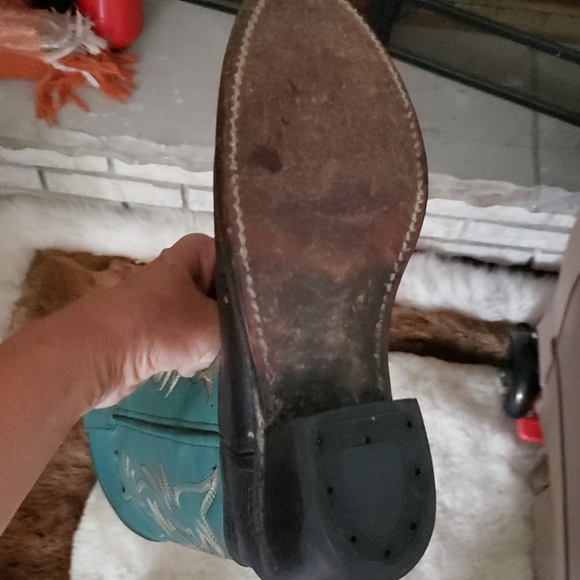 Quality Made Leather Double H Boots - Picture 4 of 8